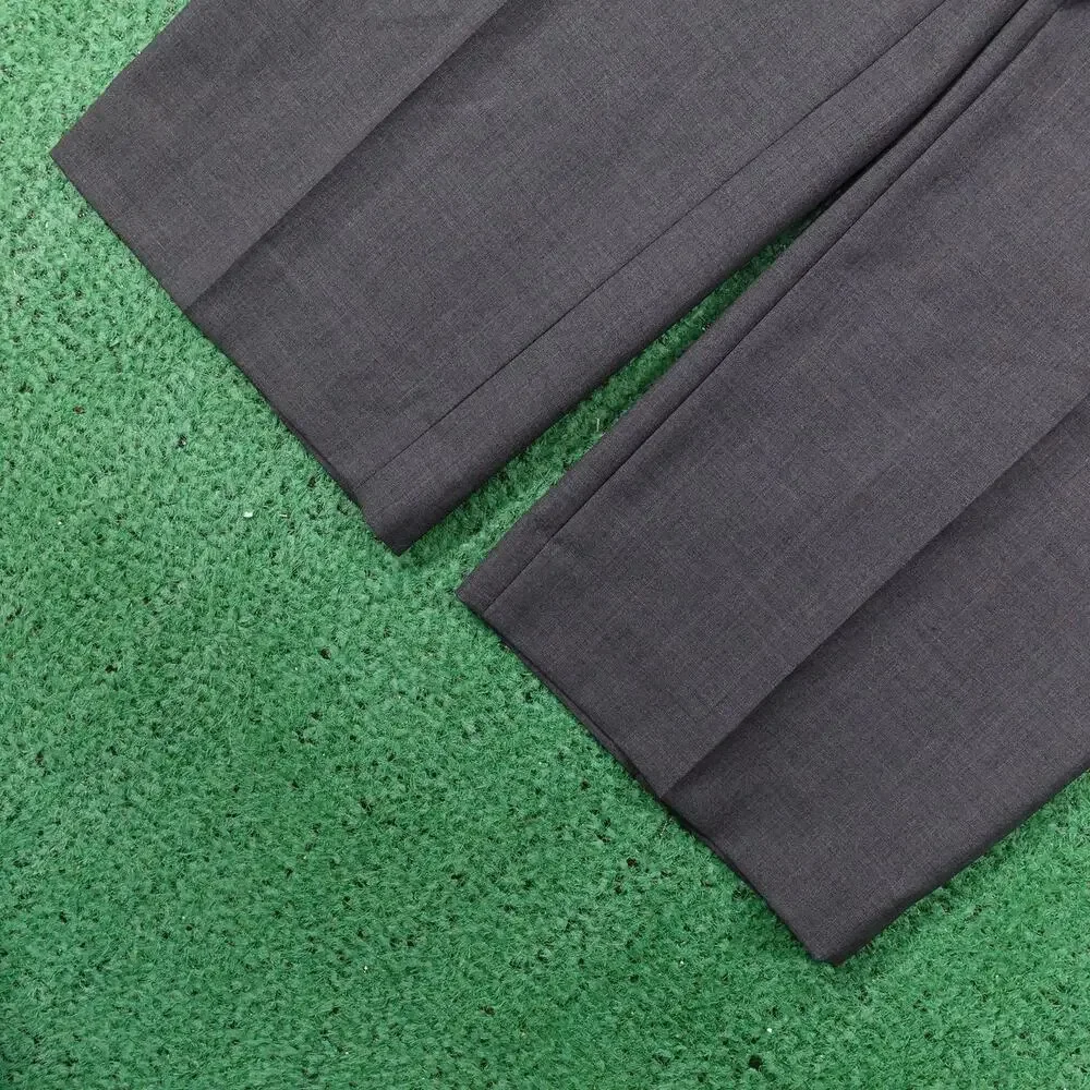 Banana Republic Pants Mens 36x30 Gray Classic Fit Dress Pants Flat Front‎ Wool